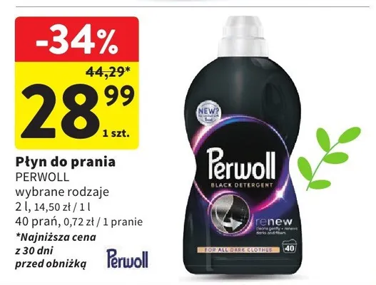Płyn do prania promocja w Intermarche