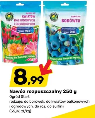 Nawóz rozpuszczalny do borówek, do kwiatów balkonowych i ogrodowych, do róż, do surfinii promocja w Bricomarche