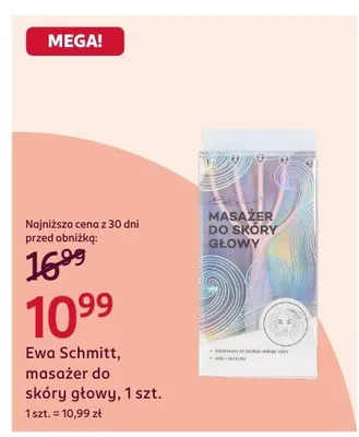 Masażer do skóry głowy promocja w Rossmann
