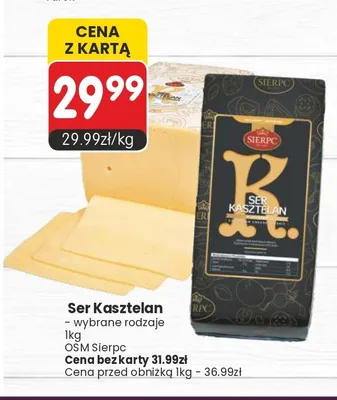 Ser Kasztelan Sierpc promocja w Market Point