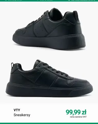 Sneakersy VTY promocja w Deichmann
