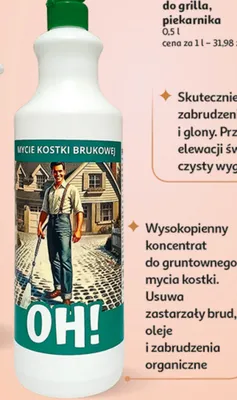 Środek do mycia kostki brukowej promocja w Auchan