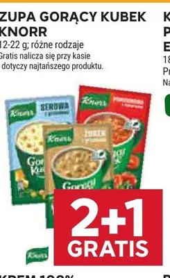 Zupa Gorący Kubek Knorr promocja w Stokrotka