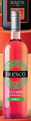 Wino Fresco Frizzante półsłodkie arbuz promocja w Żabka