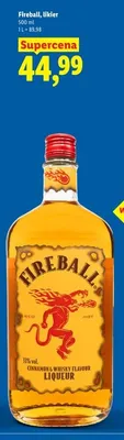 Likier Fireball promocja w Lidl