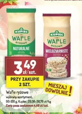 Wafle ryżowe naturalne Kupiec promocja w Avita