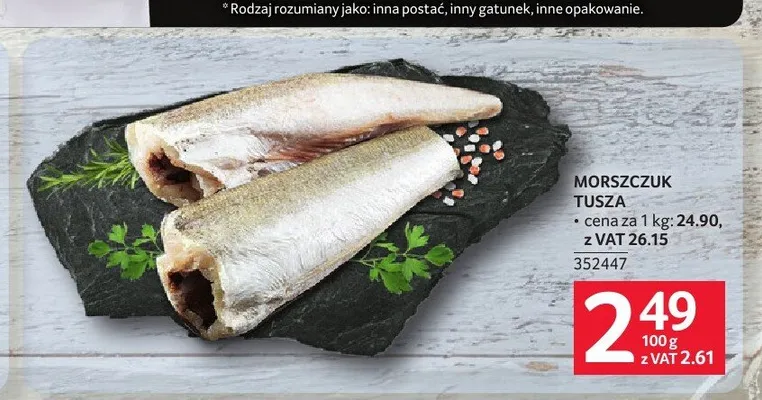 Morszczuk tusza promocja w Selgros