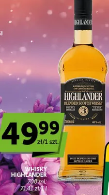 Whisky promocja w Groszek