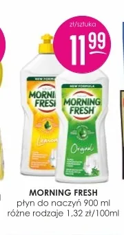 Płyn do naczyń Morning Fresh promocja w Drogerie Jasmin