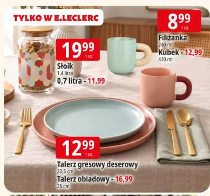 Słoik 1,4 l promocja w Leclerc