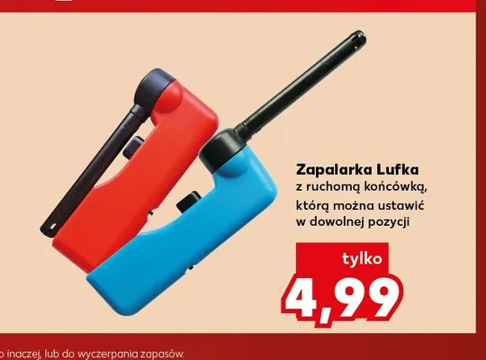 Zapalarka Lufka promocja w Kaufland