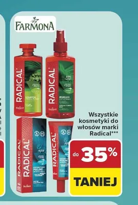 Mgiełka do włosów Radical promocja w Carrefour