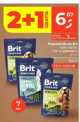 Przysmaki dla psa Brit promocja w Dealz