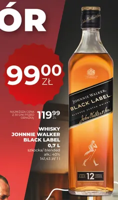 Whisky Johnnie Walker Black Label promocja w Duży Ben