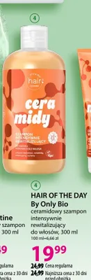 Szampon ceramidowy intensywnie rewitalizujący HAIR OF THE DAY By Only Bio promocja w Hebe