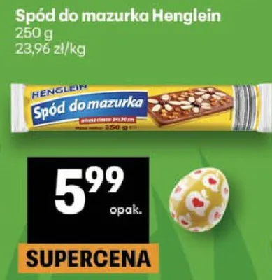 Spód do mazurka promocja w Delikatesy Centrum