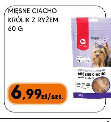 Mięsne ciacho królik z ryżem Maced promocja w HIPPER.pl