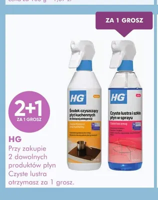 Środek czyszczący płyt kuchennych HG promocja w Super-Pharm