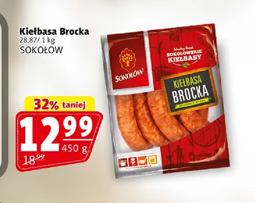 Kiełbasa Brocka Sokołów promocja w Prim Market