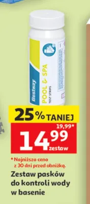 Zestaw pasków do kontroli wody w basenie Bestway promocja w Auchan