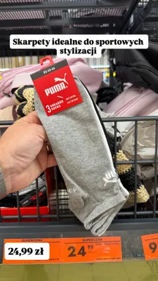 Skarpety Puma Sneaker Socks promocja w Biedronka