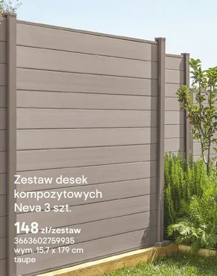 Zestaw desek kompozytowych Neva promocja w Castorama