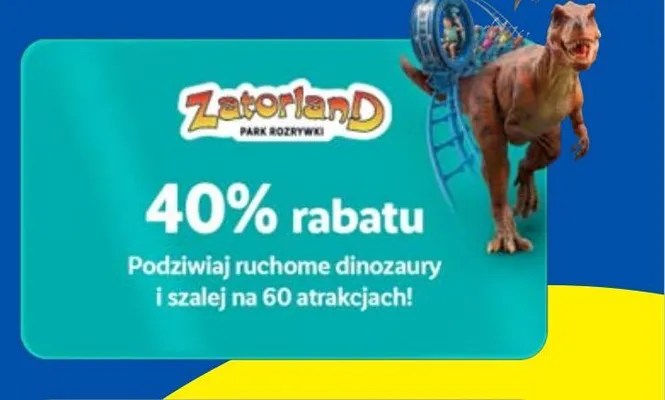 Bilet wstępu do Parku Rozrywki Zatorland promocja w Lidl