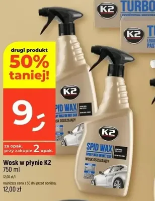 Wosk w płynie K2 Spid Wax promocja w Dealz