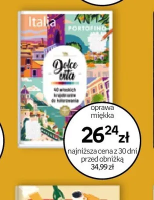 Książka Italia Dolce vita promocja w Empik