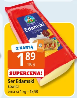 Ser Edamski promocja w Leclerc