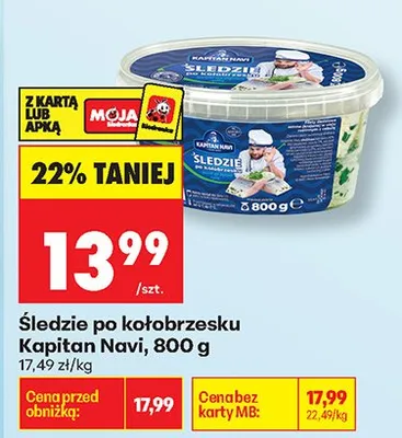 Śledzie po kołobrzesku promocja w Biedronka