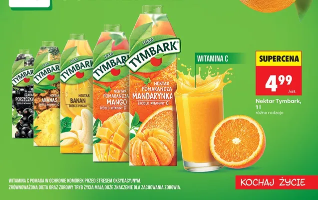 Nektar Tymbark promocja w Biedronka