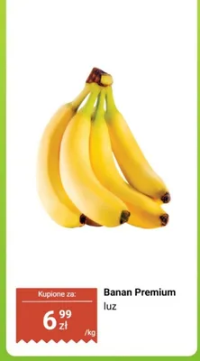 Banan Premium luzem promocja w Biedronka