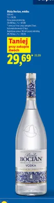Wódka Biały Bocian promocja w Lidl