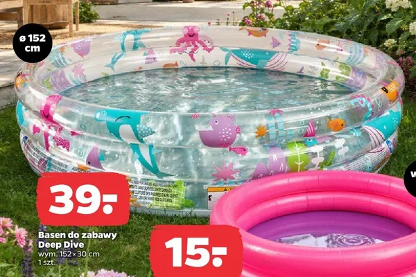 Basen do zabawy Bestway Deep Dive promocja w Netto