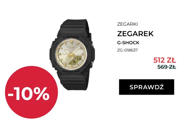Zegarek G-Shock ZG-018637 promocja w Briju