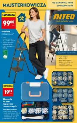 Drabinka 3-stopniowa promocja w Biedronka