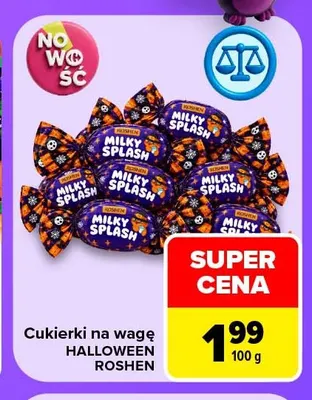 Cukierki na wagę Halloween Roshen promocja w Carrefour