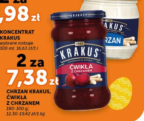 Chrzan, ćwikła z chrzanem promocja w Euro Sklep