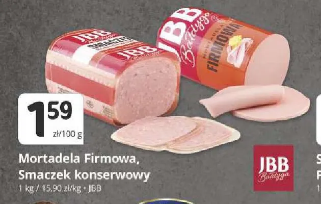 Mortadela firmowa JBB promocja w Marketvita