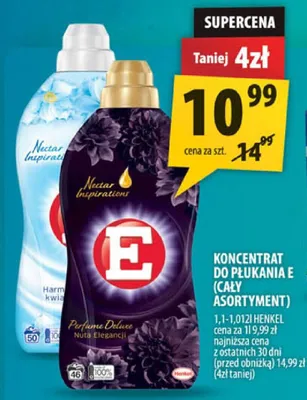 Koncentrat do płukania E (cały asortymant) promocja w Arhelan