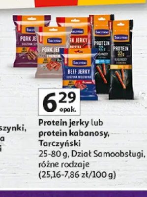 Protein Jerky Tarczyński promocja w Auchan