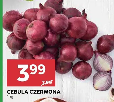 Cebula czerwona promocja w Stokrotka