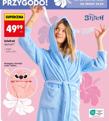 Szlafrok damski promocja w Biedronka