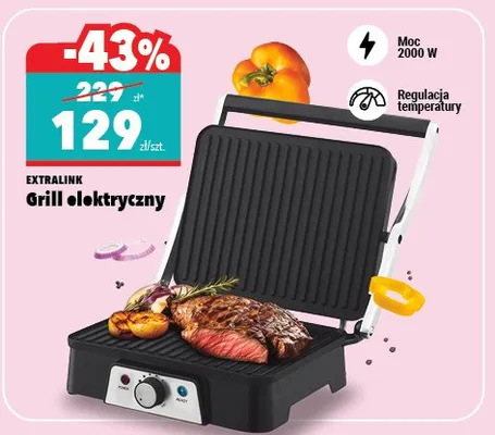 Grill elektryczny promocja w Biedronka Home