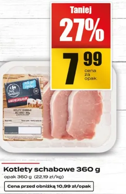 Kotlety schabowe 360g promocja w Supeco