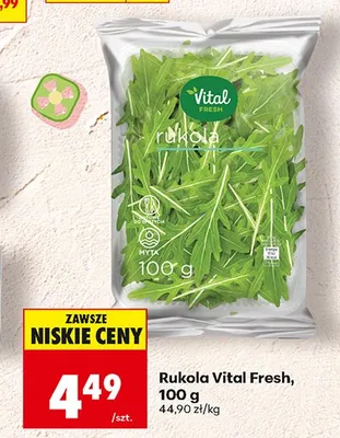 Rukola Vital Fresh promocja w Biedronka