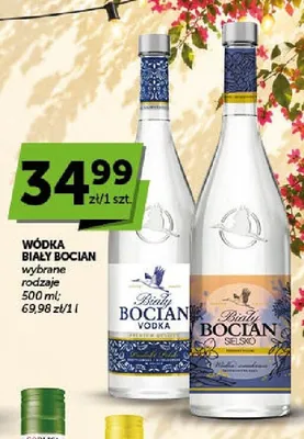Wódka Biały Bocian Sielsko promocja w ABC