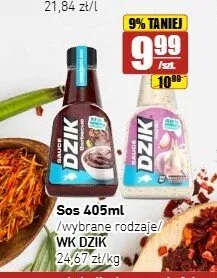 Sos czosnkowy WK Dzik 405 ml promocja w API Market
