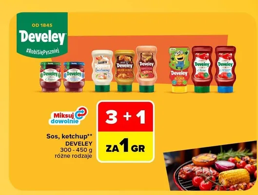 Sos Develey promocja w Carrefour